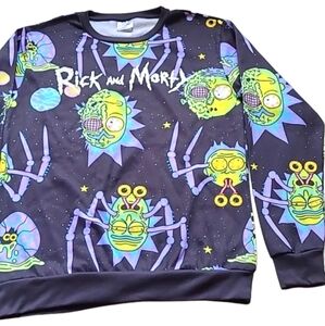 Rick and Morty Crew Neck Sweatshirt